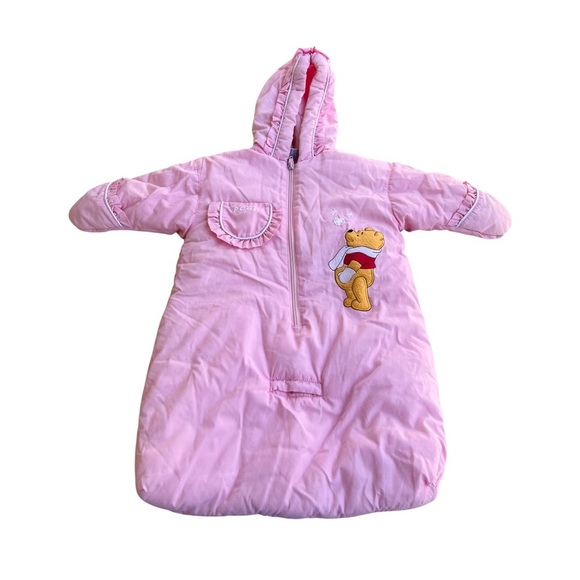 Vintage Winnie The Pool Snow Suit For Baby's O-6months - Picture 1 of 4